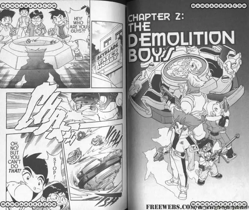 Bakuden Shoot Beyblade Chapter 4.2 1